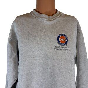 Vintage Dave And Busters Crewneck Sweatshirt Mens Size XL Grey New York 90s